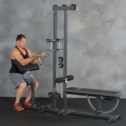 Preacher Curl with Curl Support Arm