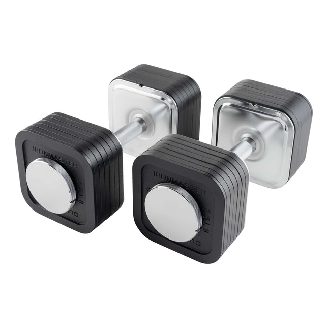 Quick-Lock Adjustable Dumbbell Set - 68 KG  (2 x 34 KG Dumbbell)