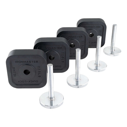 Quick-Lock Adjustable Dumbbell Add-On Kit - 34 to 54.4 kg (120lbs)