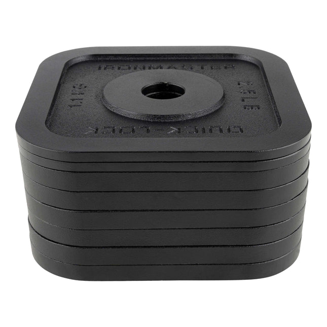 Dumbbell Weight Plates, Box of 6 x 5lbs and 2 x 2.5l