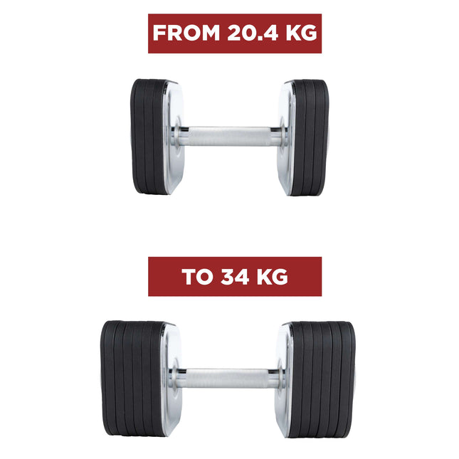 Quick-Lock Dumbbell Add-On Kit - 34KG Zubehor fur die Quick-Lock Verstellbare Hantel