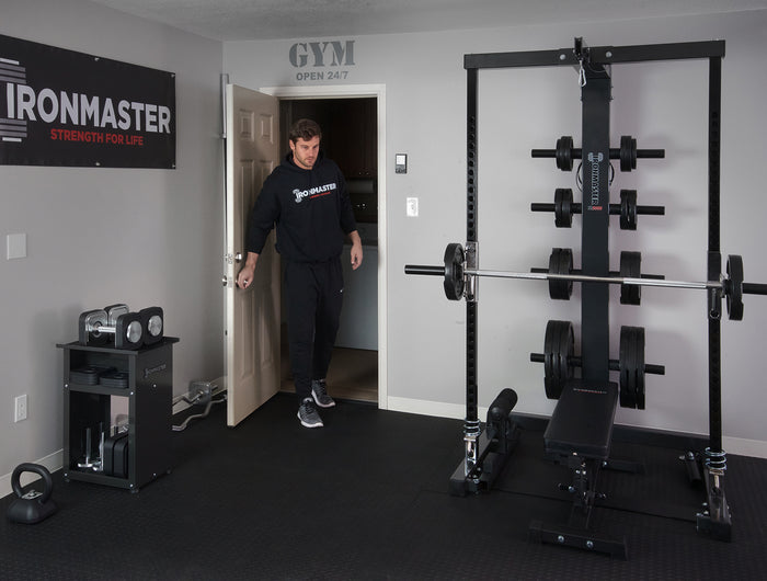 <h2>Bouw je eigen gym</h2><h1><strong>CREËER DE PERFECTE THUISGYM VOOR JE WORKOUTS</strong></h1>