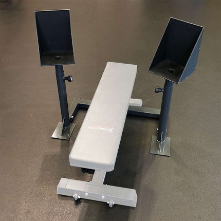Ironmaster Spotting Stand Base with Dumbbell Saddles