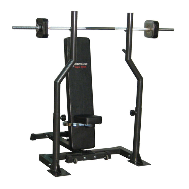Ironmaster Spotting Stand Base with Barbell Adapters