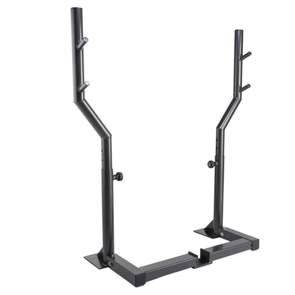 Ironmaster Spotting Stand Base with Barbell Adapters