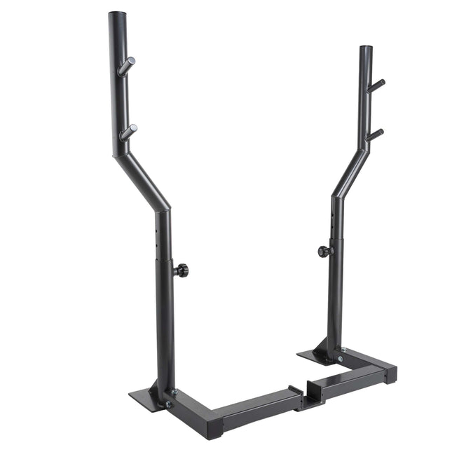 Ironmaster Spotting Stand Base with Barbell Adapters