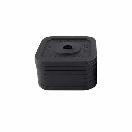 Ironmaster Dumbbell Weight Plates, Box of 6 x 5lbs and 2 x 2.5l