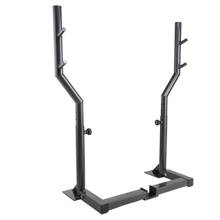 Ironmaster Spotting Stand Base With Barbell Adapters