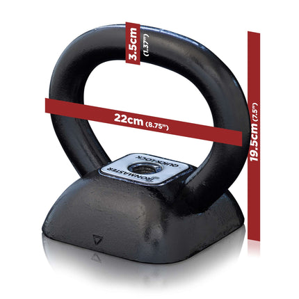 Ironmaster Quick-Lock Adjustable Kettlebell Handle 22.5 lbs