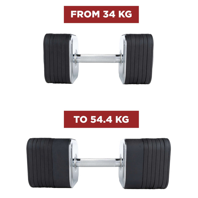 Ironmaster Quick-Lock Dumbbell Add-On Kit - 54.4 kg (120lbs)