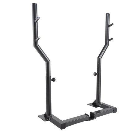 Ironmaster Spotting Stand Base With Barbell Adapters