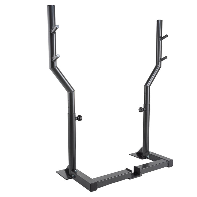 Ironmaster Spotting Stand Base With Barbell Adapters