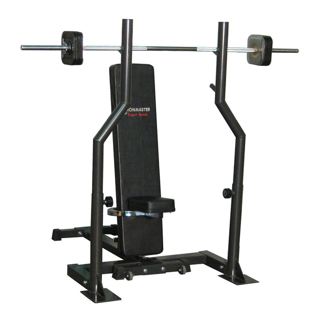Ironmaster Spotting Stand Base With Barbell Adapters